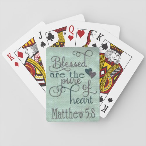 Blessed Playing Cards
