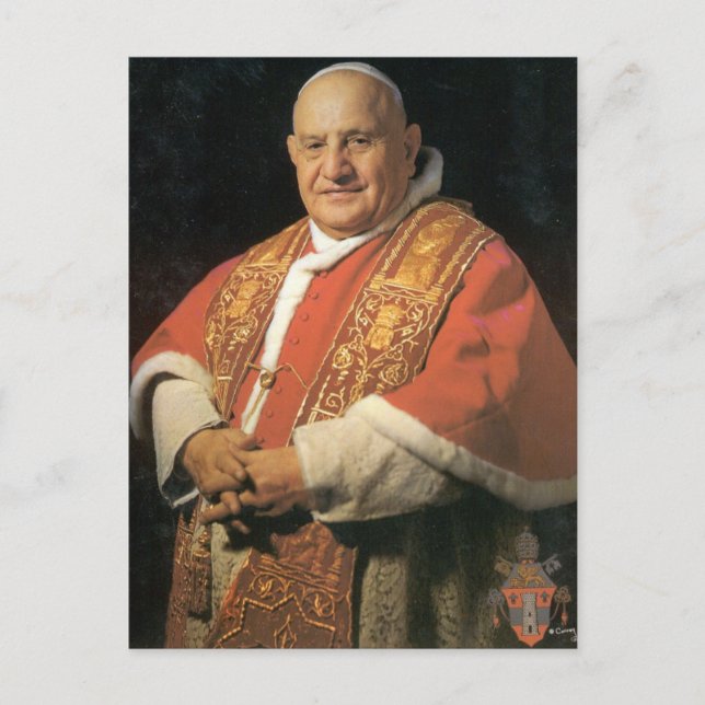 Blessed Pope John XXIII Postcard (Front)