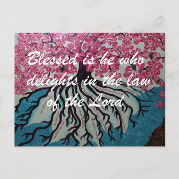 Blessed Postcard by AnchorOfTheSoulArt at Zazzle