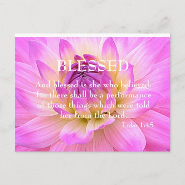 Blessed Postcard (Front)