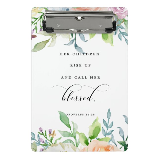 Blessed Proverbs 31 Clipboard (Front)
