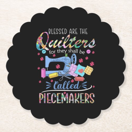 Blessed Quilters Piecemakers Quilting Sewing Ideas Paper Coaster