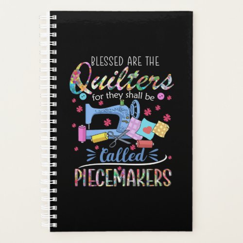 Blessed Quilters Piecemakers Quilting Sewing Ideas Planner