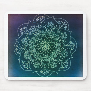 Blessed Rain Mandala Mouse Pad