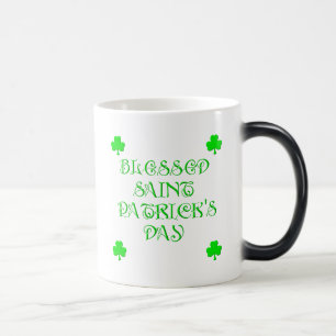 Blessed Saint Patrick's Day (3) Color Morph Mug