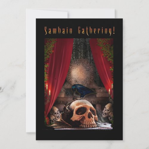 Blessed Samhain Gathering Invitation _ Ravens Den