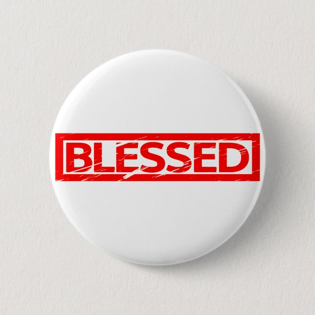 Blessed Stamp Button (Front)