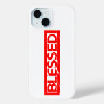Blessed Stamp iPhone 15 Case