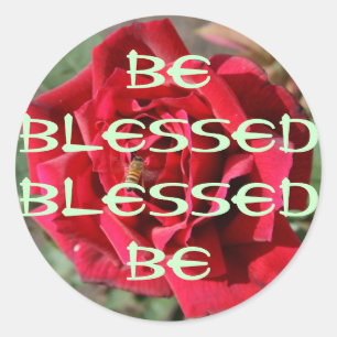 BLESSED stickers