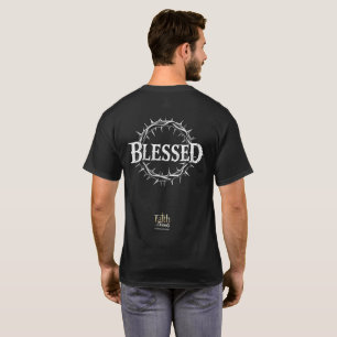Blessed T-Shirt Crown of Thorns Christian Faith