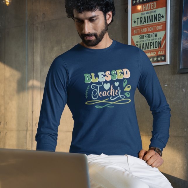 Blessed Teacher Back to School Design T-Shirt (Creator Uploaded)