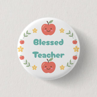 Blessed Teacher Button