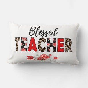 Blessed Teacher Lumbar Pillow