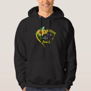 Blessed To Be Called Aunt  Sunflower Mother s Day Hoodie