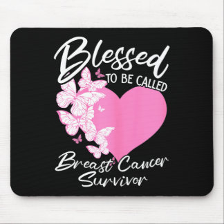 Blessed To Be Called Breast Cancer Survivor Pink B Mouse Pad