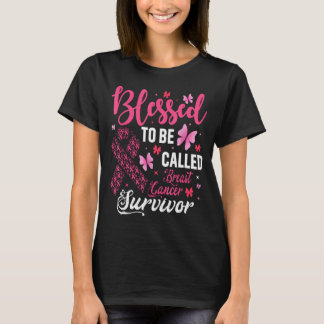 Blessed To Be Called Breast Cancer Survivor T-Shirt