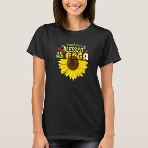 Blessed To Be Called Gaga Womens Sunflower Gaga Mo T-Shirt