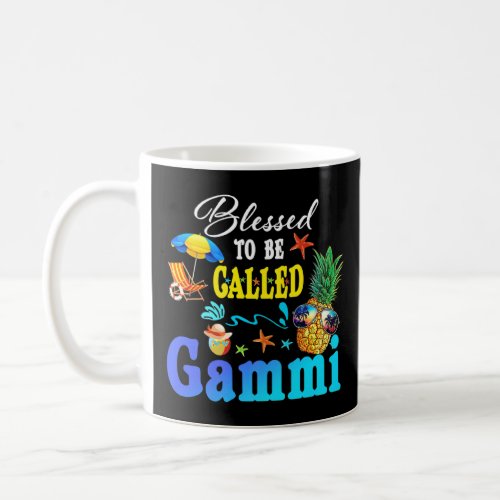 Blessed To Be Called Gammi Summer Mothers Day Wome Coffee Mug