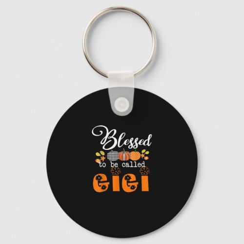 Blessed To Be Called Gigi  Proud Grandma Keychain