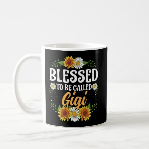 Blessed To Be Called Gigi Thanksgiving Christmas G Coffee Mug