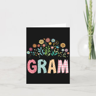 Blessed To Be Called Gram Floral Mothers Day Card