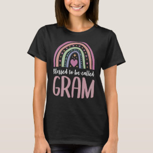 Blessed to be called Gram idea for Women Mother's T-Shirt