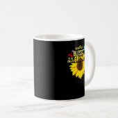 Blessed To Be Called Grammie Womens Sunflower Gram Coffee Mug (Front Right)