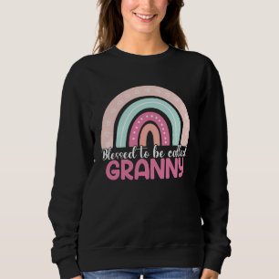 Blessed To Be Called Granny Rainbow Mothers Day Mo Sweatshirt