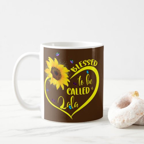 Blessed To Be Called Lala Sunflower Lovers Coffee Mug