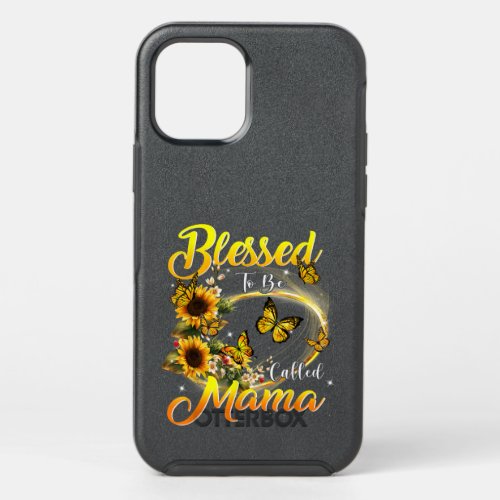 Blessed to be called Mama Shirt Sunflower Lovers G OtterBox Symmetry iPhone 12 Pro Case