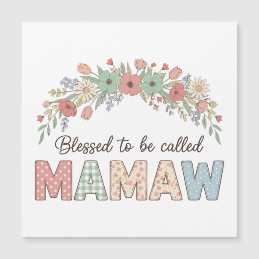 Blessed to be called Mamaw (Front)