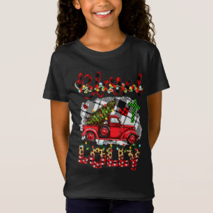 Blessed To Be Called Mamaw Christmas Red Truck T-Shirt
