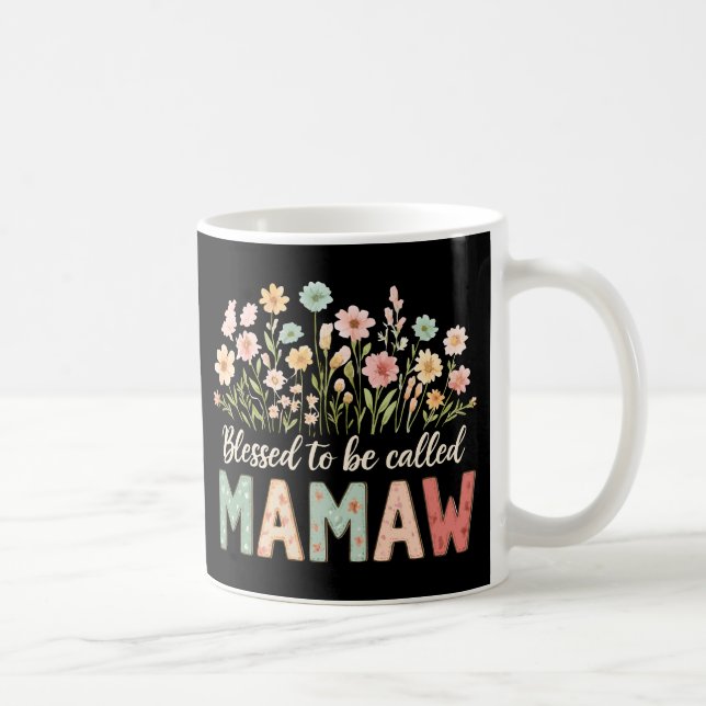 Blessed to be called Mamaw Coffee Mug (Right)