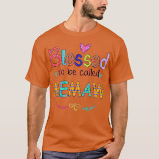 Blessed To Be Called Memaw T-Shirt