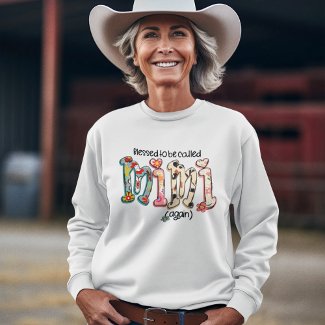 Blessed to Be Called Mimi Again Typography