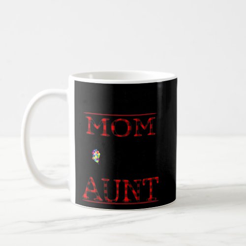 Blessed To Be Called Mom And Aunt Buffalo Plaid Mo Coffee Mug
