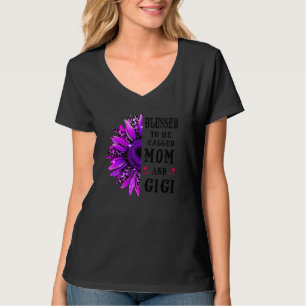 Blessed To Be Called Mom And Gigi Sunflower Cute M T-Shirt