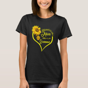 Blessed To Be Called Mom And Grammie Mother's Day  T-Shirt