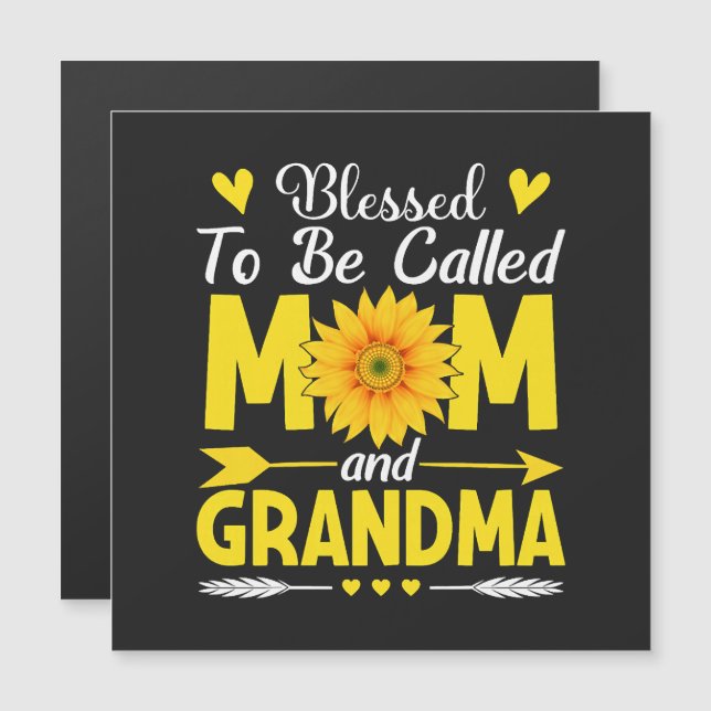 Blessed to Be Called Mom and Grandma (Front/Back)
