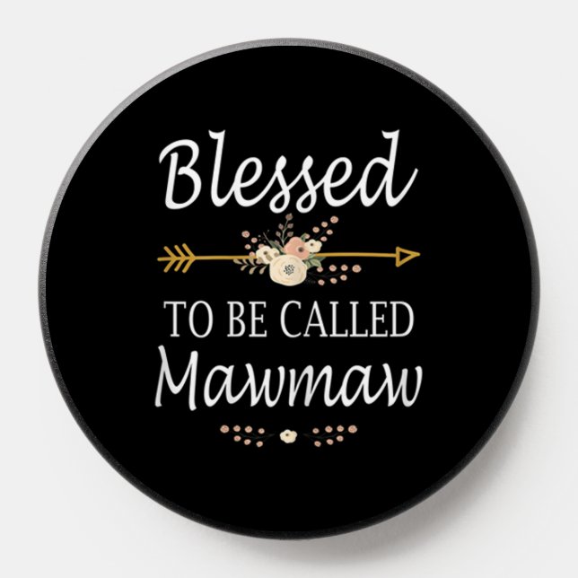 Blessed To Be Called Mom And MawMaw Christmas PopSocket (Popsocket)