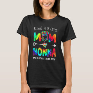 Blessed To Be Called Mom And Nonna Mother's Day T-Shirt