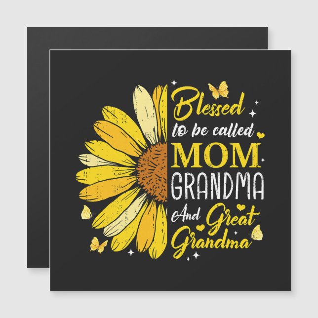 Blessed to Be Called Mom Grandma (Front/Back)
