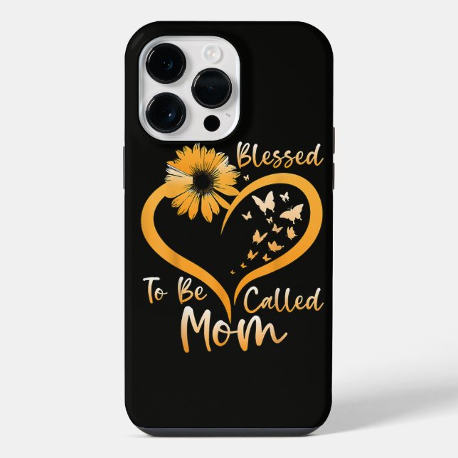 Blessed To Be Called Mom Iphone Case (Back)