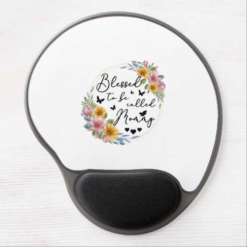 Blessed To Be Called Mommy Sunflower Mommy Mothers Gel Mouse Pad