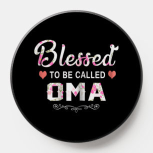 Blessed To Be Called Oma Christmas PopSocket