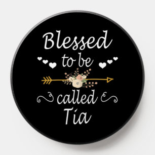 Blessed To Be Called Tia Christmas PopSocket