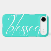 Blessed Turquoise Statement iPhone 5s Case Case For iPhone 5C (Back (Horizontal))
