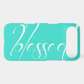 Blessed Turquoise Statement iPhone 5s Case Case For iPhone 5C (Back (Horizontal))