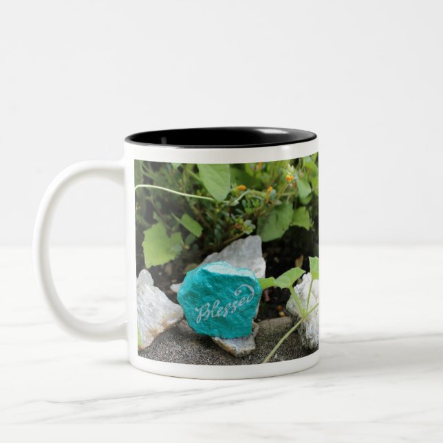 Blessed Two-Tone Coffee Mug (Left)
