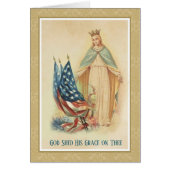 Blessed Virgin Mary American Flag (Front)